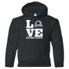 18500B Youth Heavy Blend Hooded Sweatshirt Thumbnail